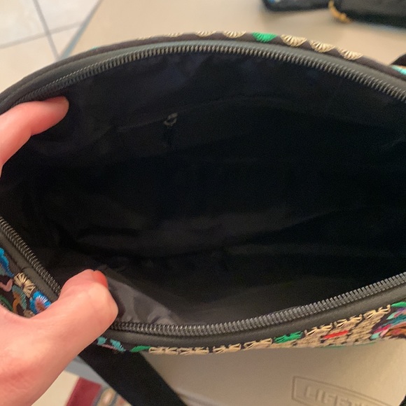 EUC Embroidered bag w/ strap - Picture 3 of 4